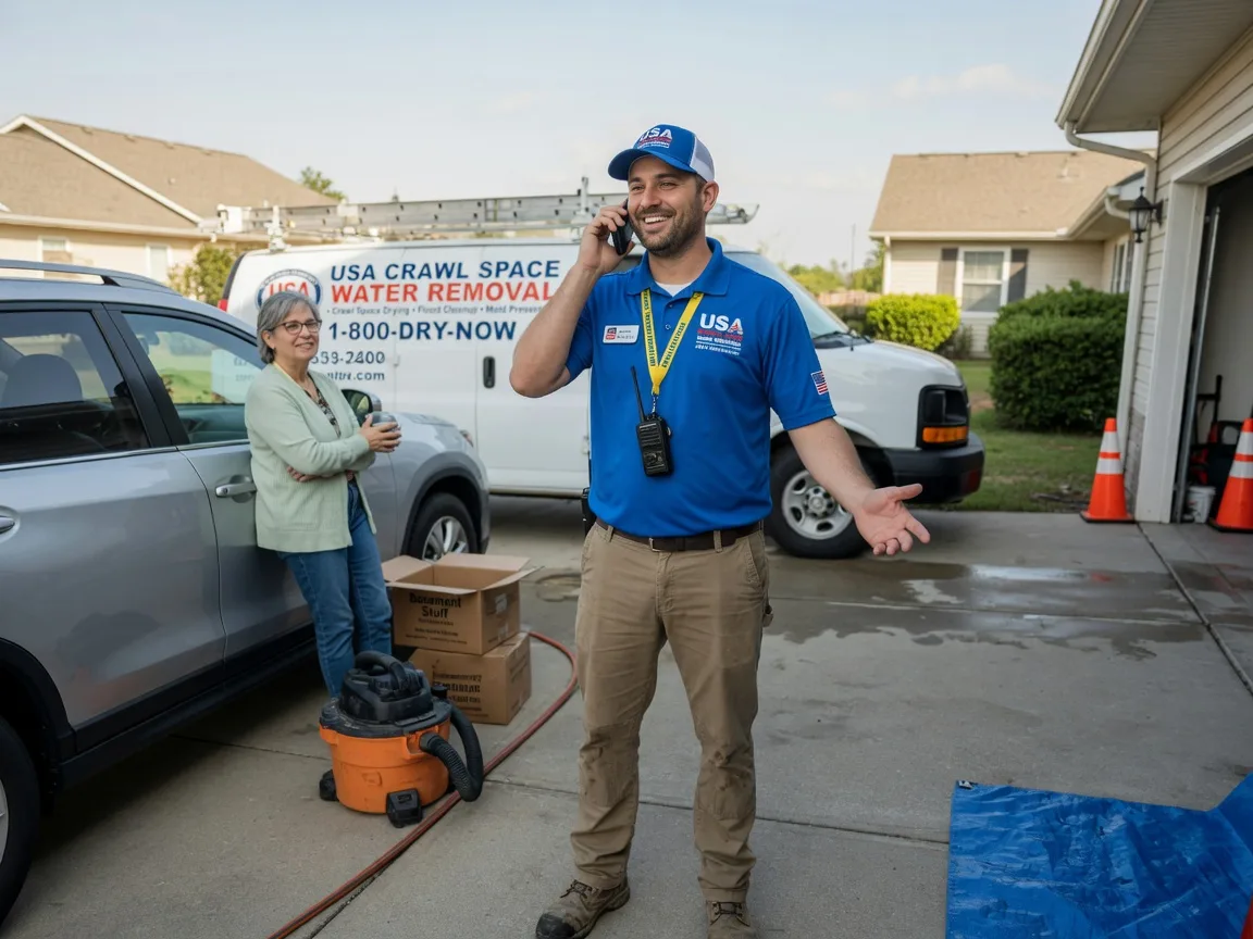Crawl Space Water Removal Dow, IL FAQs
